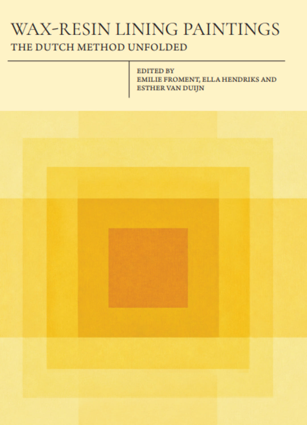 Cover image for Wax-Resin Lined Paintings ISBN 9781916642171
